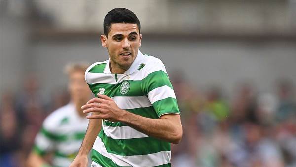 Rogic celebrates new deal in style