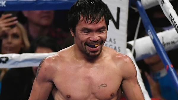 Unknown Aussie set to fight Pacquiao in front of 50,000