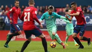 Osasuna forced to design new kit for Barca clash