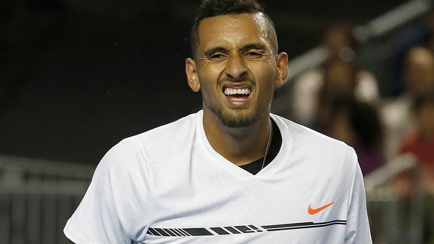 Kyrgios not even training "15 minutes a day" Kyrgios not even training "15 minutes a day"