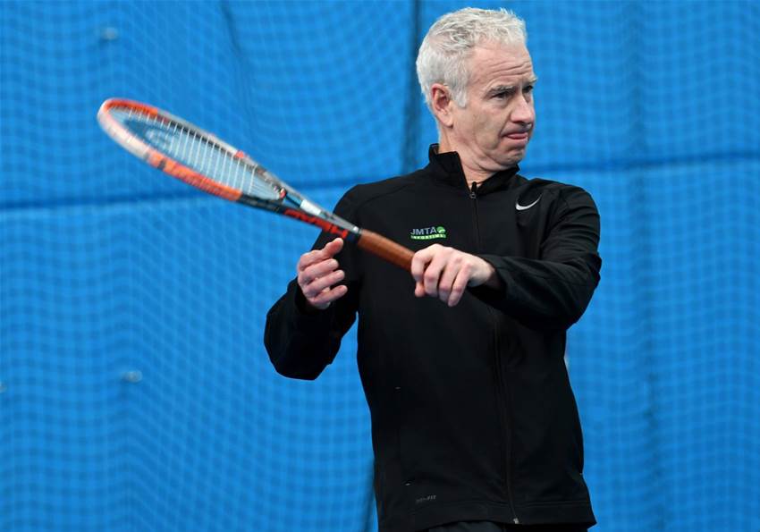 McEnroe: I'd love to coach "wacky" Kyrgios McEnroe: I'd love to coach "wacky" Kyrgios