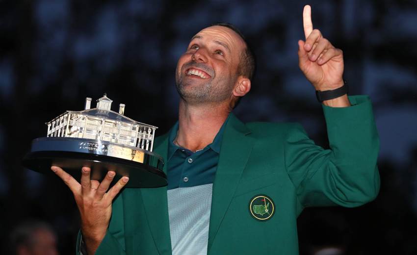 MASTERS: Sergio finally does it! MASTERS: Sergio finally does it!