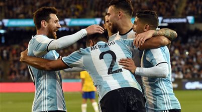 Sampaoli starts Argentina reign with Brazil king-hit