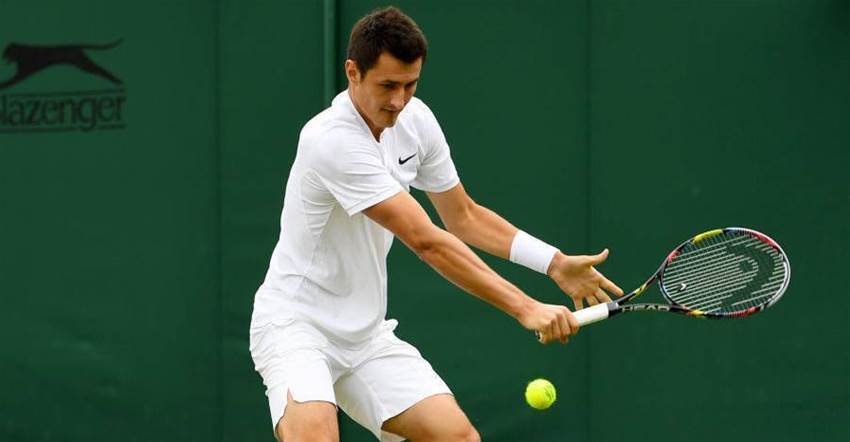 Tomic lands big fine Tomic lands big fine