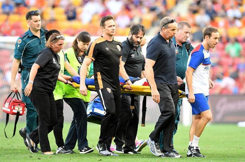 Vargas suffers sickening injury Vargas suffers sickening injury