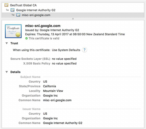 Google sets up own root certificate authority