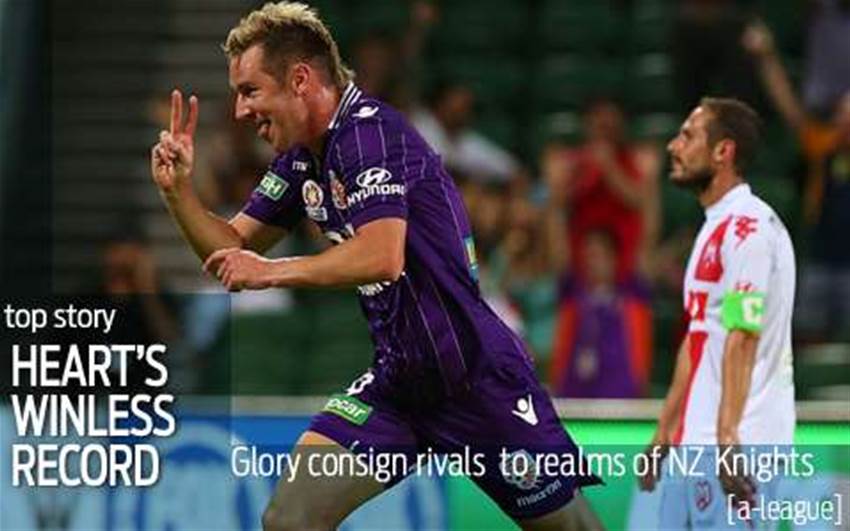 Heart equal A-League winless record Heart equal A-League winless record