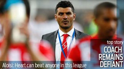 Defiant Aloisi: I'm the right man for Heart