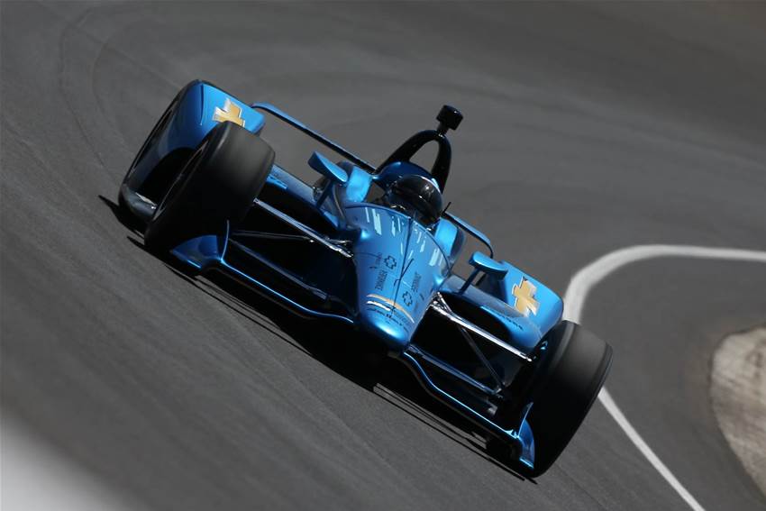 Indycar tests 2018 aero kit Indycar tests 2018 aero kit