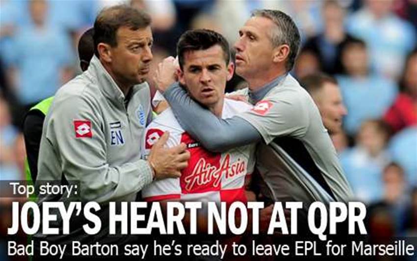 Barton Sets His Heart On Marseille Move Barton Sets His Heart On Marseille Move