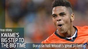 Yeboah seals Borussia Monchengladbach move