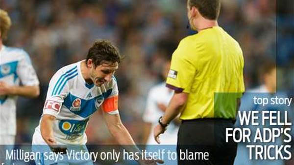 Milligan: Victory to blame for Del Piero fouls