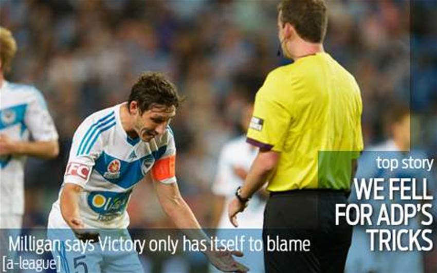 Milligan: Victory to blame for Del Piero fouls Milligan: Victory to blame for Del Piero fouls