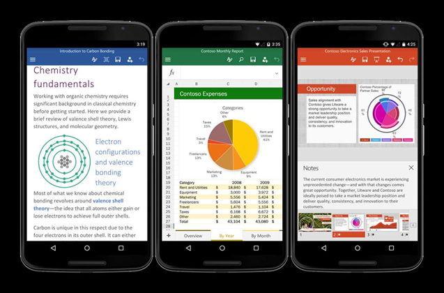 Microsoft releases final version of Office for Android