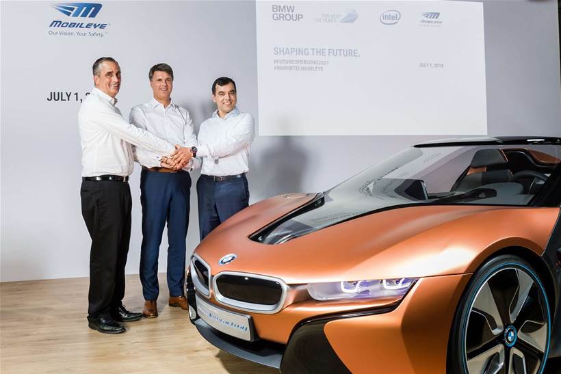 BMW, Intel team up for driverless cars