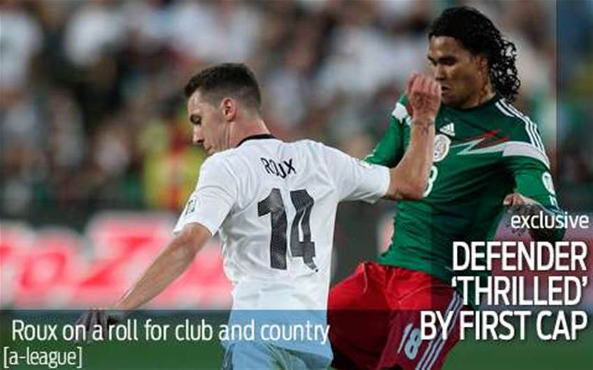 Roux's All White after hit by Mexican wave Roux's All White after hit by Mexican wave