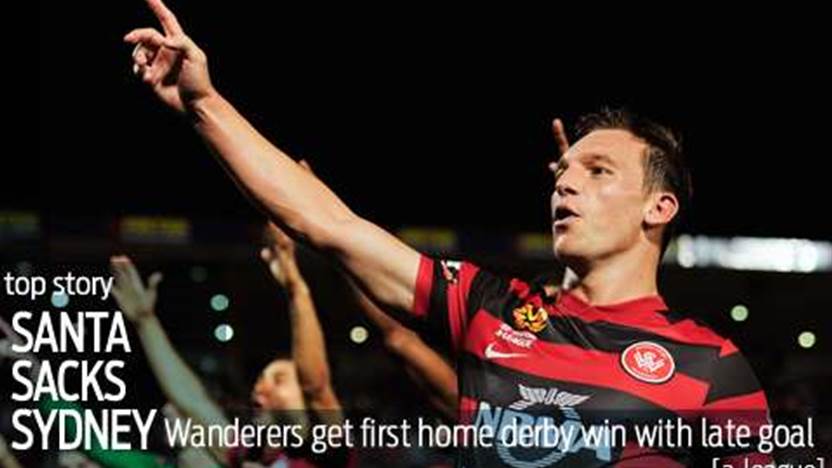 Wanderers claim first home derby win 