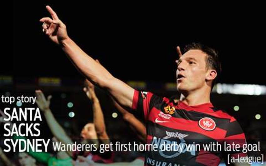 Wanderers claim first home derby win 