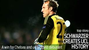Schwarzer makes Champions League history