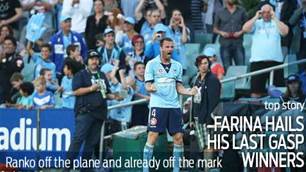 Farina would have settled for the draw
