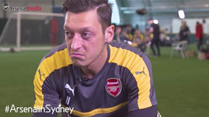 Video: Arsenal players take on 'the Honey Badger'