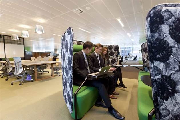 Inside CommBank's activity-based workplace