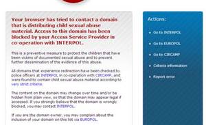 ISPs opt into Interpol child abuse filter