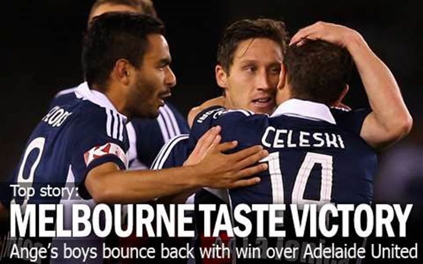 Melbourne Take Victory Over Reds Melbourne Take Victory Over Reds