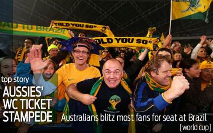 Aussie fans star in World Cup ticket blitz Aussie fans star in World Cup ticket blitz