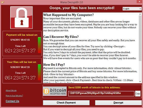 Australian businesses targeted with WannaCry