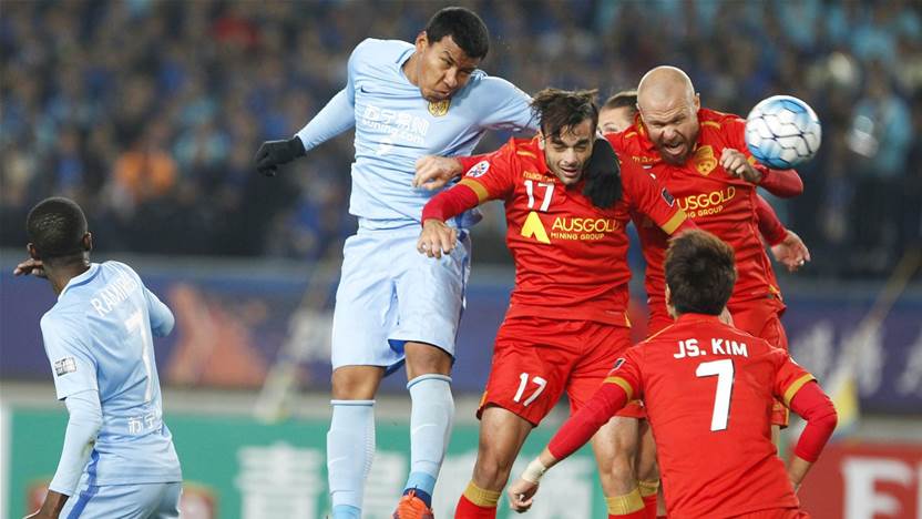 Gutsy Reds edged by Jiangsu