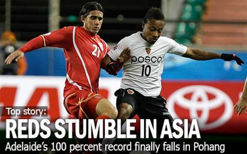 Adelaide's Perfect Record Falls Adelaide's Perfect Record Falls