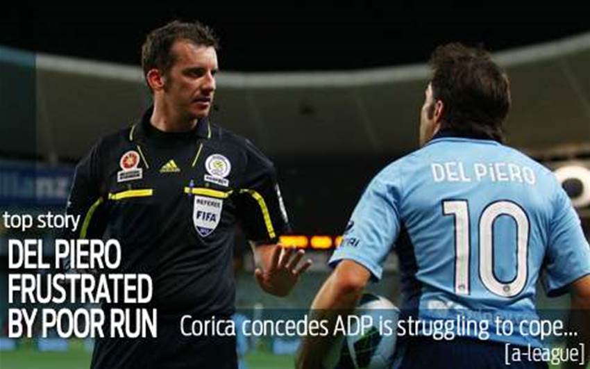 Sydney Slump Depresses Del Piero Sydney Slump Depresses Del Piero