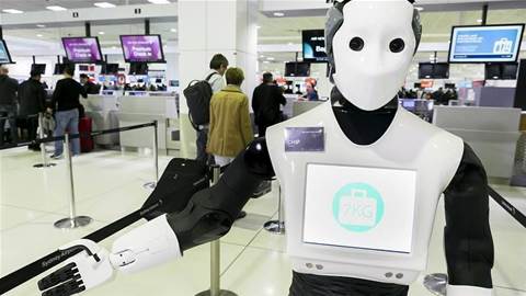 CBA loans its humanoid robot to Air New Zealand