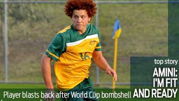 Amini blasts back at World Cup bombshell