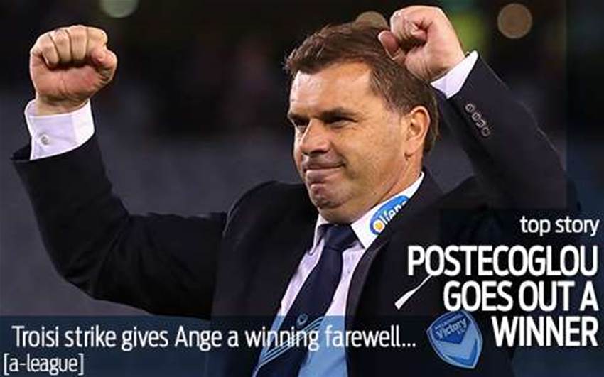 Ange bows out Victorious Ange bows out Victorious