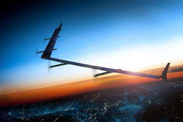 Facebook to build solar-powered drones for internet access