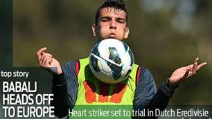 Babalj heads off to Holland