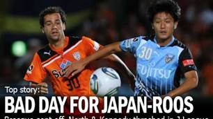 Brosque Red Carded In J.League