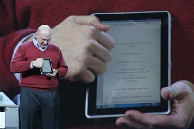 Ballmer spills Windows 8 due in 2012