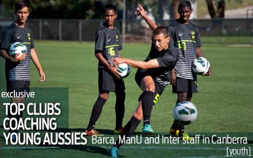 Top clubs coach young Aussies Top clubs coach young Aussies