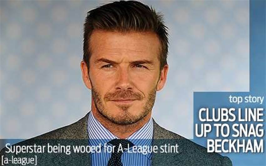 Clubs Line Up To Snag Beckham Clubs Line Up To Snag Beckham
