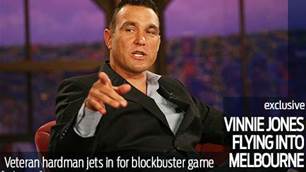 Vinnie Jones set for Oz visit