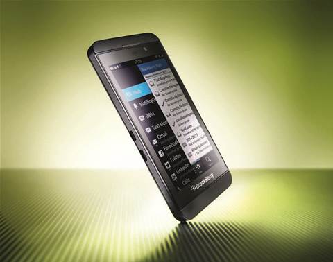 First look: BlackBerry Z10