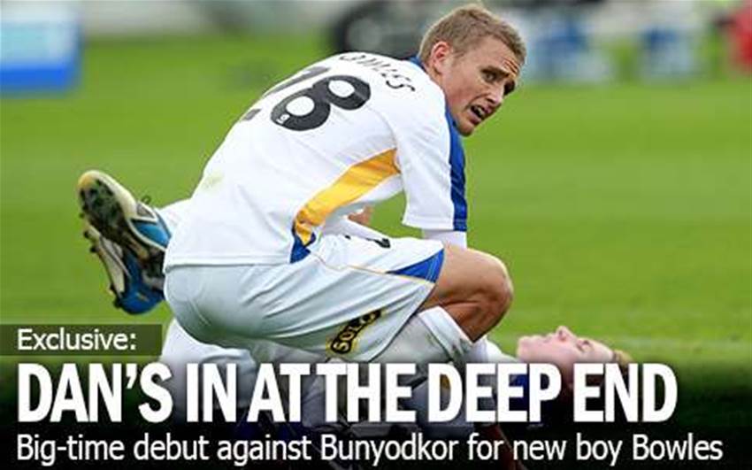 Dan's In At The Deep End For Adelaide Dan's In At The Deep End For Adelaide