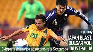Japan blast: Bulgar you, Australia!