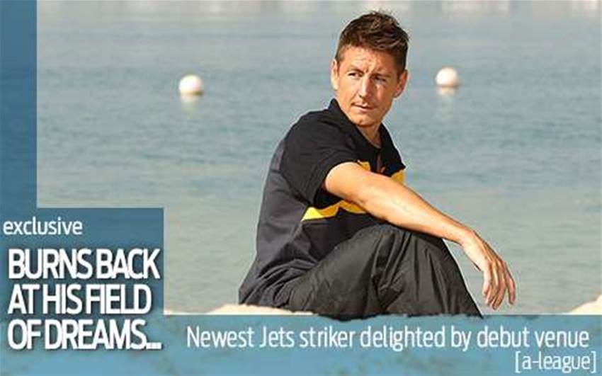 Burns returns to his field of dreams Burns returns to his field of dreams