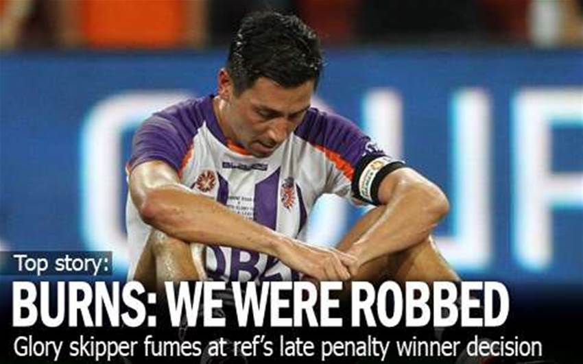 Burns: Ref Ruined The Spectacle Burns: Ref Ruined The Spectacle