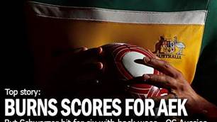 Burns Nets For AEK, Schwarzer Injured