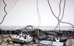 Get that bird's nest of office cables under control